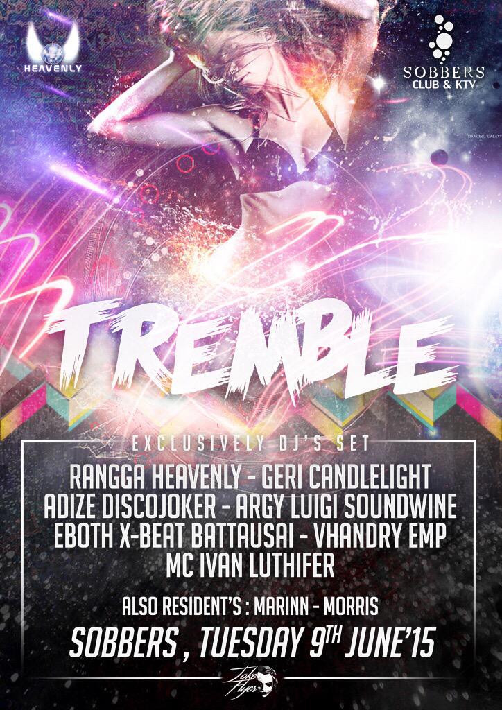 Tonight <a href="/SOBBERS_CLUB/">Sob</a> "Tremble" w/ <a href="/NickyHeavenly/">Nicky Heavenly</a> <a href="/ranggaaphrodite/">Rangga Aphrodite</a> @GeriCandle <a href="/argy_luigi/">Argy luigi</a> <a href="/marinn_marino/">MARINN</a>
