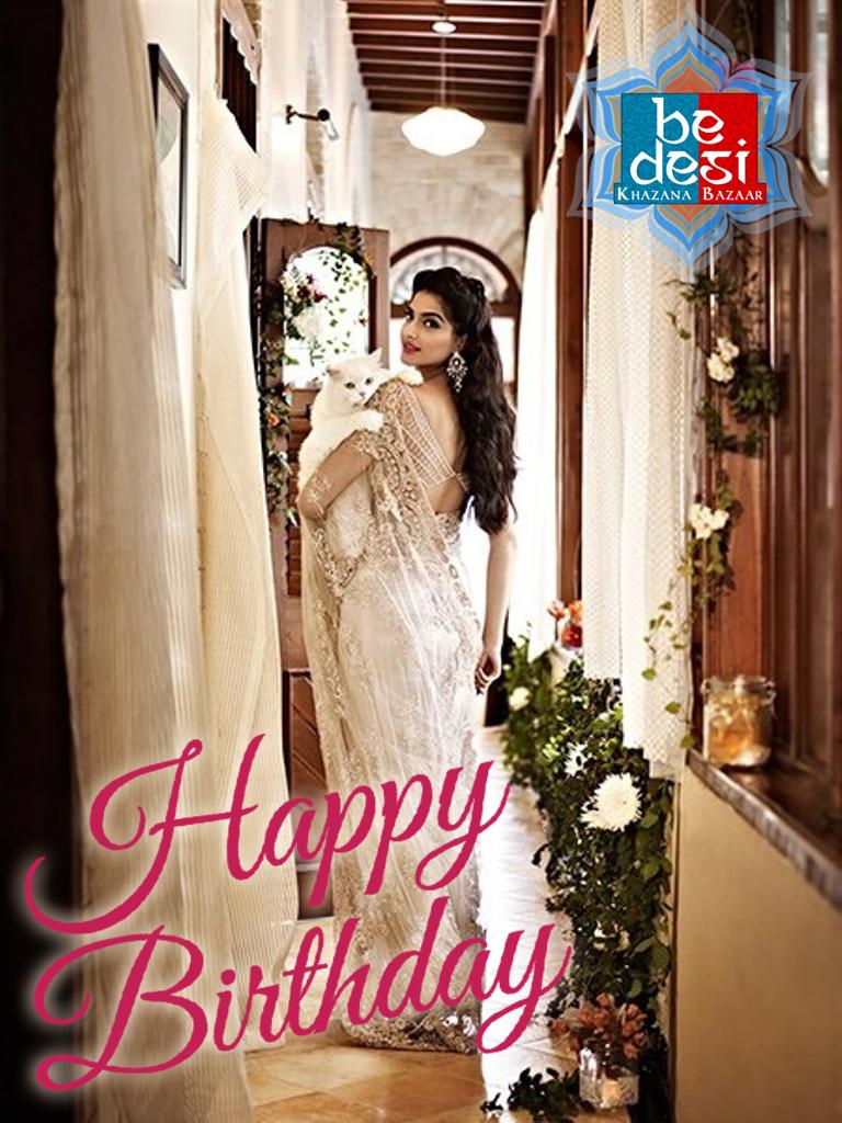 Khazana Bazaar wishes gorgeous Sonam Kapoor a very happy birthday!!! 