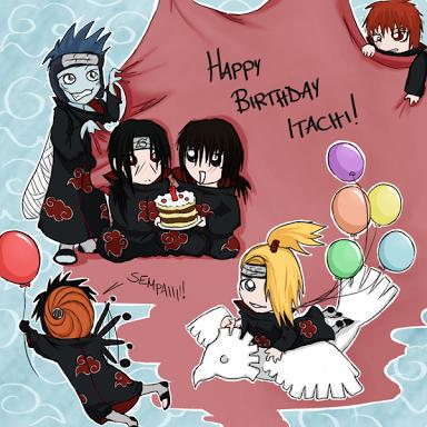 Happy Birthday Itachi-senpaii  