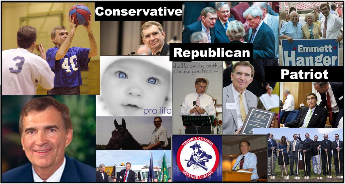 vavotersorg's tweet image. @Emmett_Hanger Emmett Hanger is a Conservative Republican Patriot. #virginiastatesenate
#virginiasenate