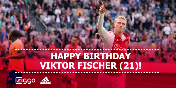 Happy birthday Viktor Fischer! De is vandaag 21 jaar geworden! 