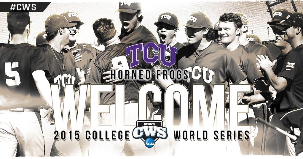 Morrison_Keegan's tweet photo. 16 innings tonight and 35 total innings of TCU baseball this weekend. Well worth it! #ToadsToOmaha http://t.co/XNVGzNNuxH