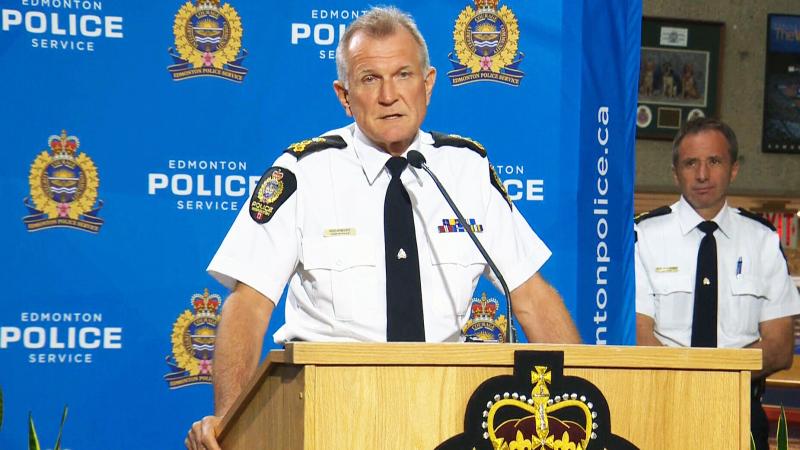 EXTENDED: #EPS Chief Rod Knecht identifies officer killed, injured in shooting: edmonton.ctvnews.ca/video?clipId=6… #yeg
