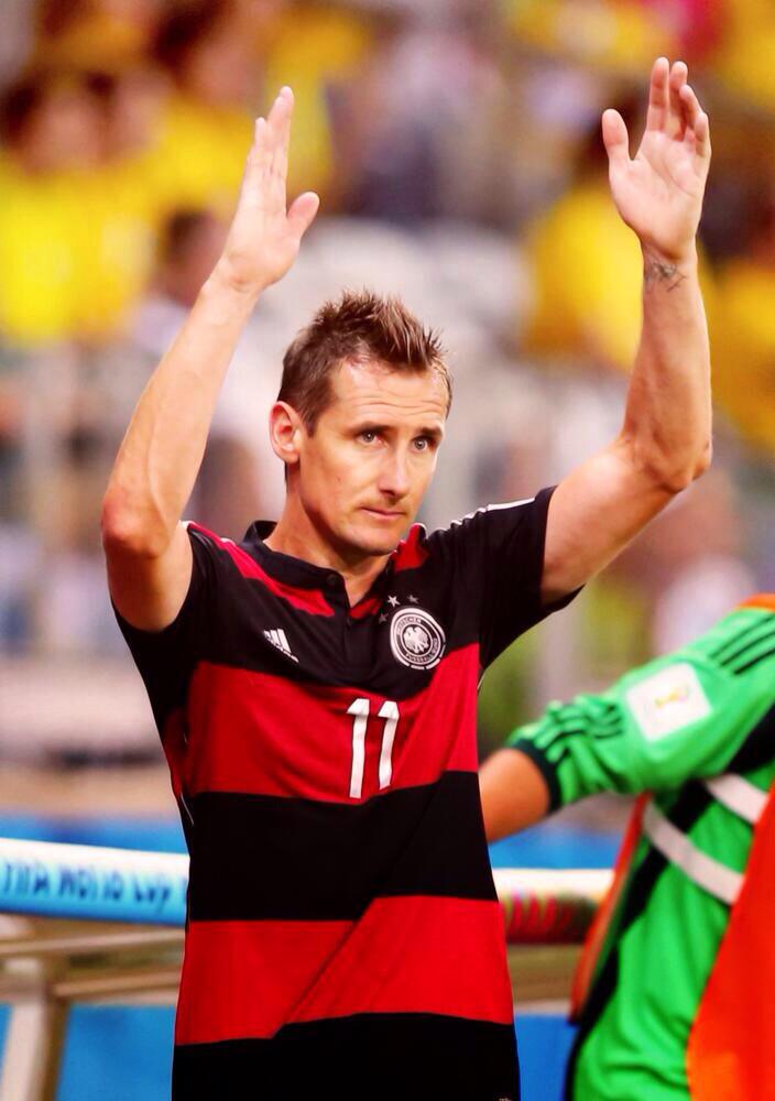 Happy 37th birthday Miroslav Klose! 