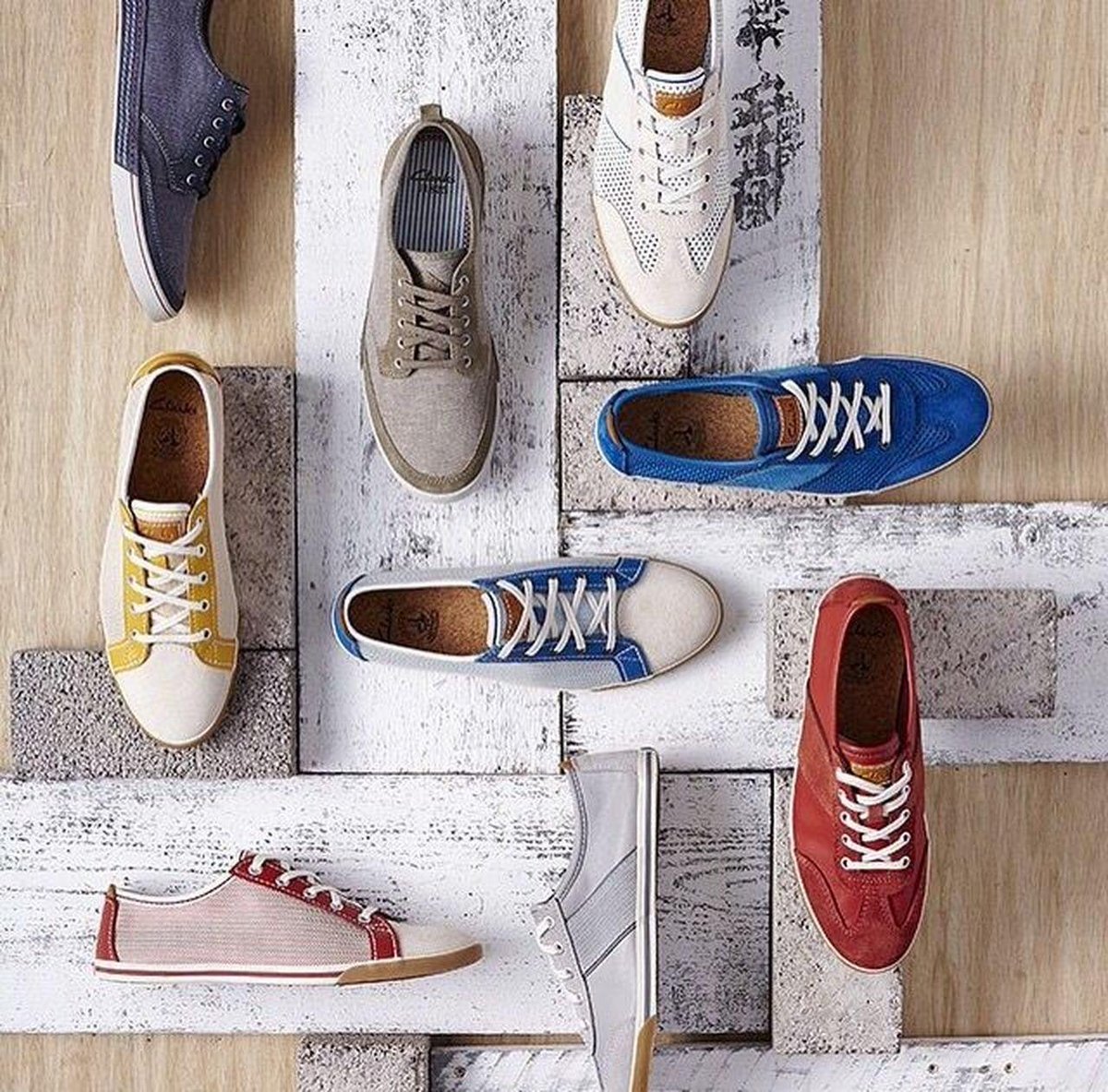 Лёгкие, мягкие мужские перфорированные кеды от Clarks станут вашими верными друзьями этим летом!