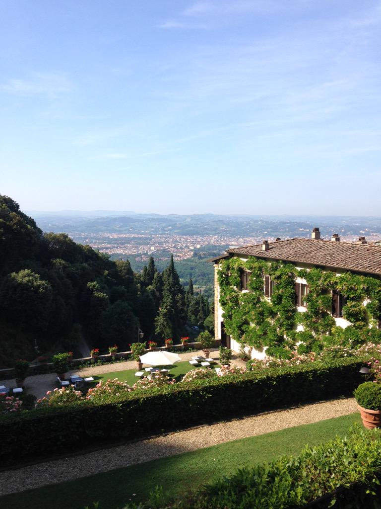 What a beautiful place to start a day <a href="/villasanmichele/">Belmond Villa San Michele</a> #Belmond
