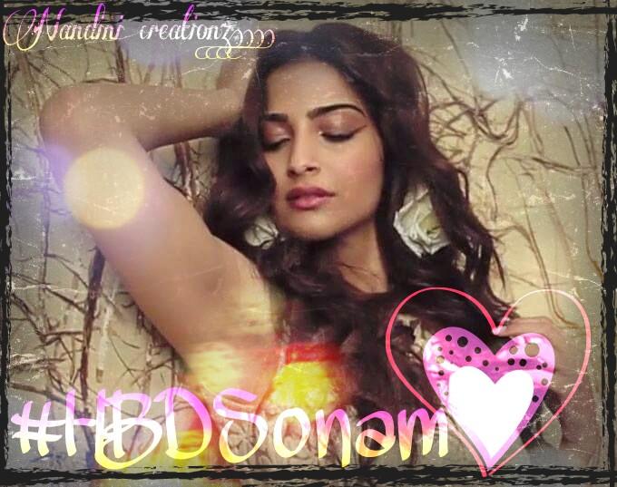 Happy birthday to Gorgeous as everrr..... Sonam kapoor 