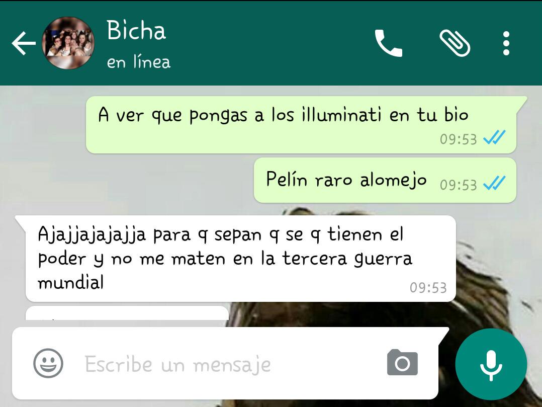 CMP_18's tweet image. Cuando tus amigas son raras. ...