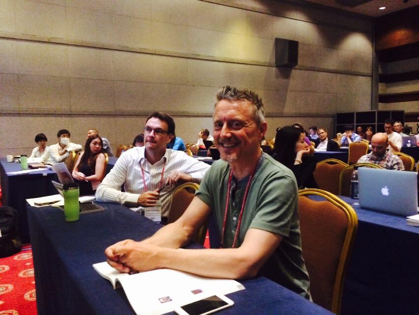 Gorm Palmgren, Danish #Sci #Journs  spotted at #socialmedia session #WCSJ2015
