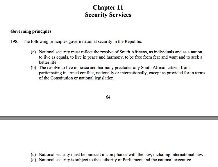 r2kcampaign's tweet photo. These are the relevant sections of the Constitution on national security and human rights #InspectorGeneral #JSCI http://t.co/HjK16A5Ftf