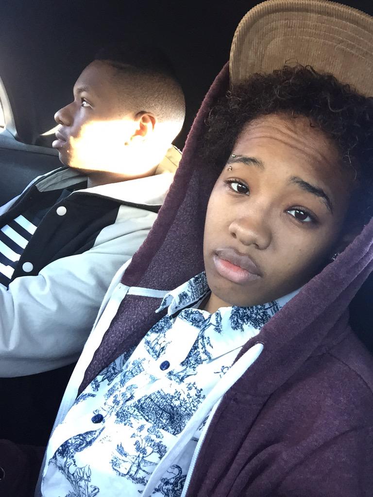 CallMeTSNR's tweet image. Random picture #DoNotDelete ; I love my baby brotha. He real ! ❤️ #Twin