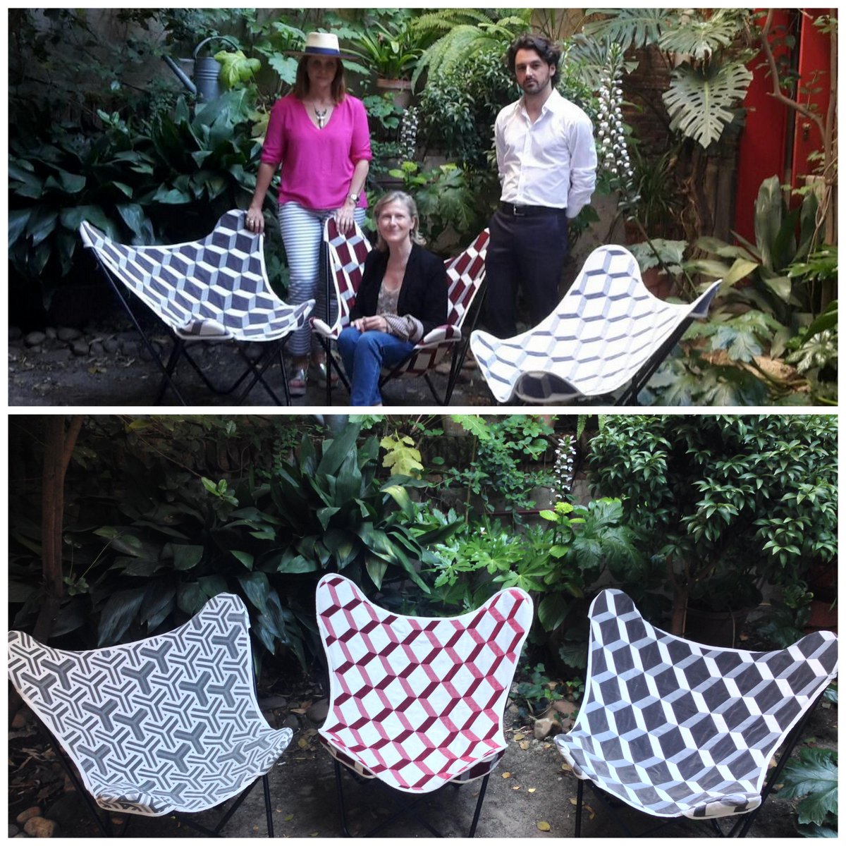 Présentation des collections de #tissu <a href="/ybarraserret/">Ybarra y Serret</a> à Madrid distribuées par Antoine d'Albiousse #decoration