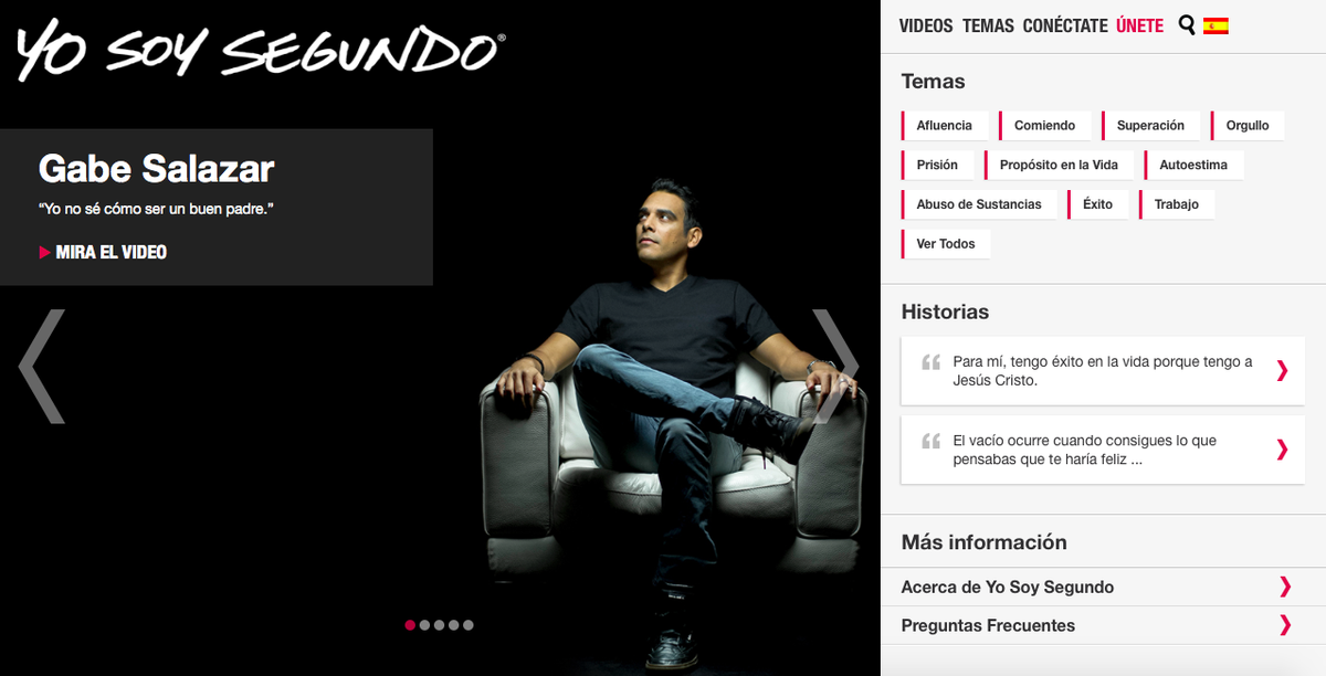 yosoysegundo's tweet photo. Visita nuestro sitio web http://t.co/anmOKnmSXB y encuentra decenas de historias inspiradoras #YoSoySegundo http://t.co/ltGFsjHuxK