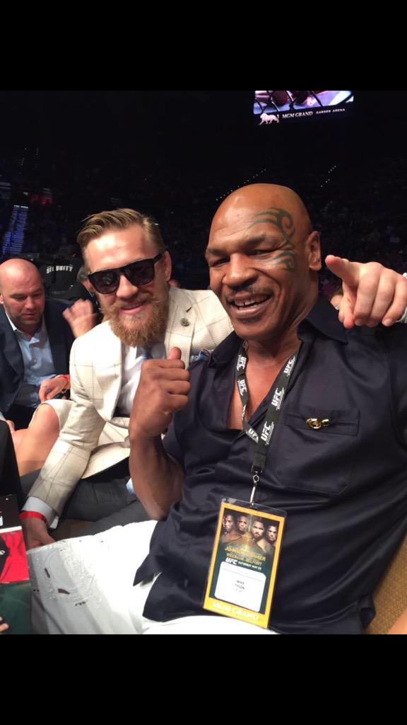 Conor McGregor (@thenotoriousmma) on Twitter photo Me and Mike think it's best to leave your Ma at home for the Vegas trip, but it's your call champ? <a href="/mcglone_brendan/">Brendan Mcglone</a> Me and Mike think it's best to leave your Ma at home for the Vegas trip, but it's your call champ? <a href="/mcglone_brendan/">Brendan Mcglone</a>
