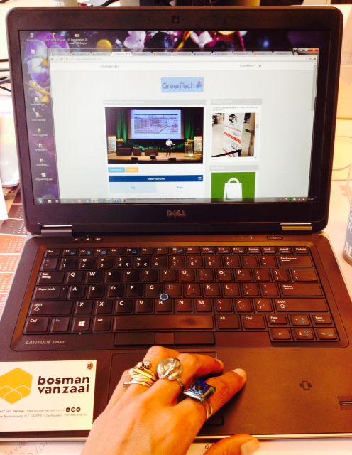 BosmanVanZaal's tweet photo. Check out from behind your own desk the livestream session  #GreenTechSummit #GreenTechRAI op http://t.co/FhAKlQ46cQ http://t.co/eOGiKlgX5f