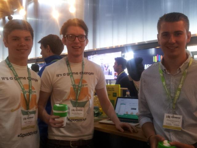 siobain's tweet image. Strong showing of @UniofBath  #studententerprise @venturefestbb @SpuddyApp