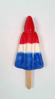 KoonessOfficial's tweet image. || Ice Cream || &quot;Red, White, and Blue Rocket Bar&quot; by #PeterAnton #Kooness #fineart #art #icecream