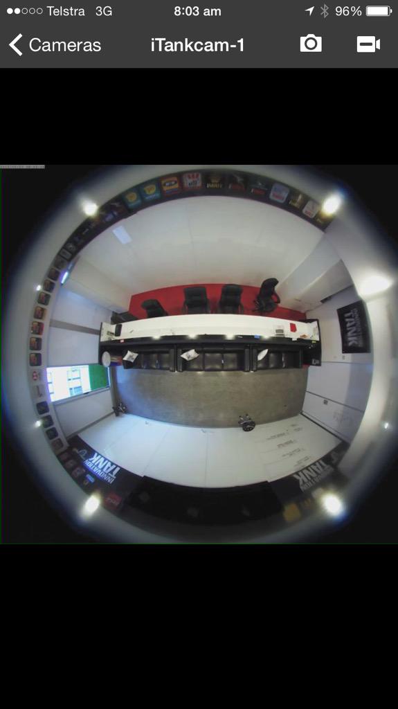Innovation_Tank's tweet photo. Fisheye camera for the TANK http://t.co/1609IcP8B0