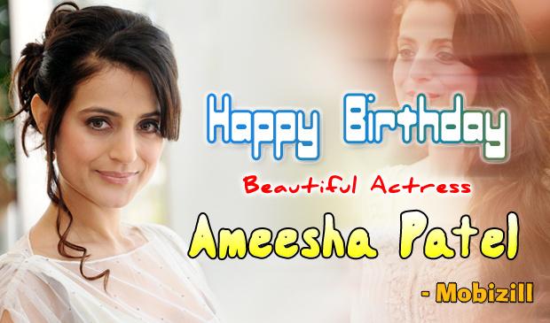 Happy Birthday to Gorgeous Actress Ameesha Patel

More At :  