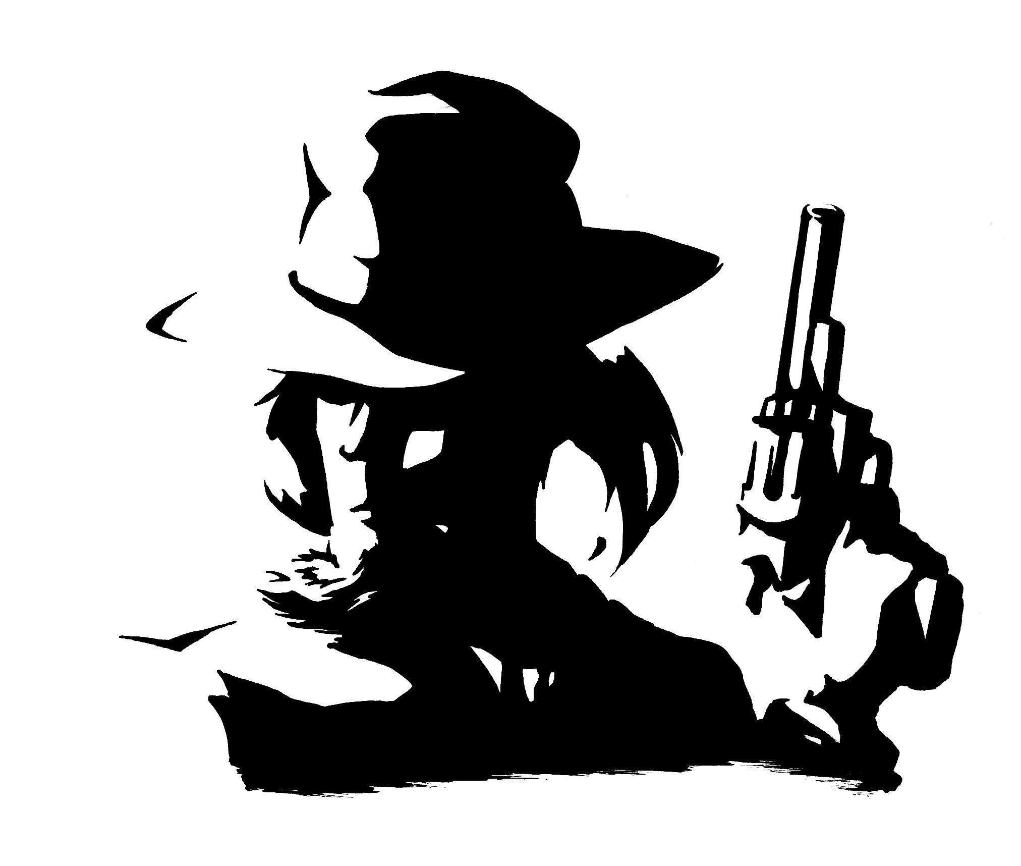 クマニア モノクロ ルパン三世 次元大介 石川五右衛門 イラスト Http T Co Exe1jo1zzq Twitter