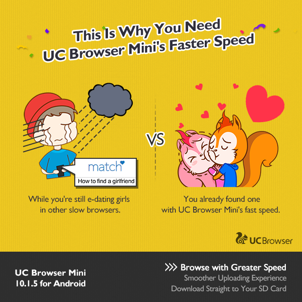 UCBrowser's tweet image. #UCBrowserMini fans, a new version is now on Google Play (bit.ly/UCAndroidMini). This is why you need it: