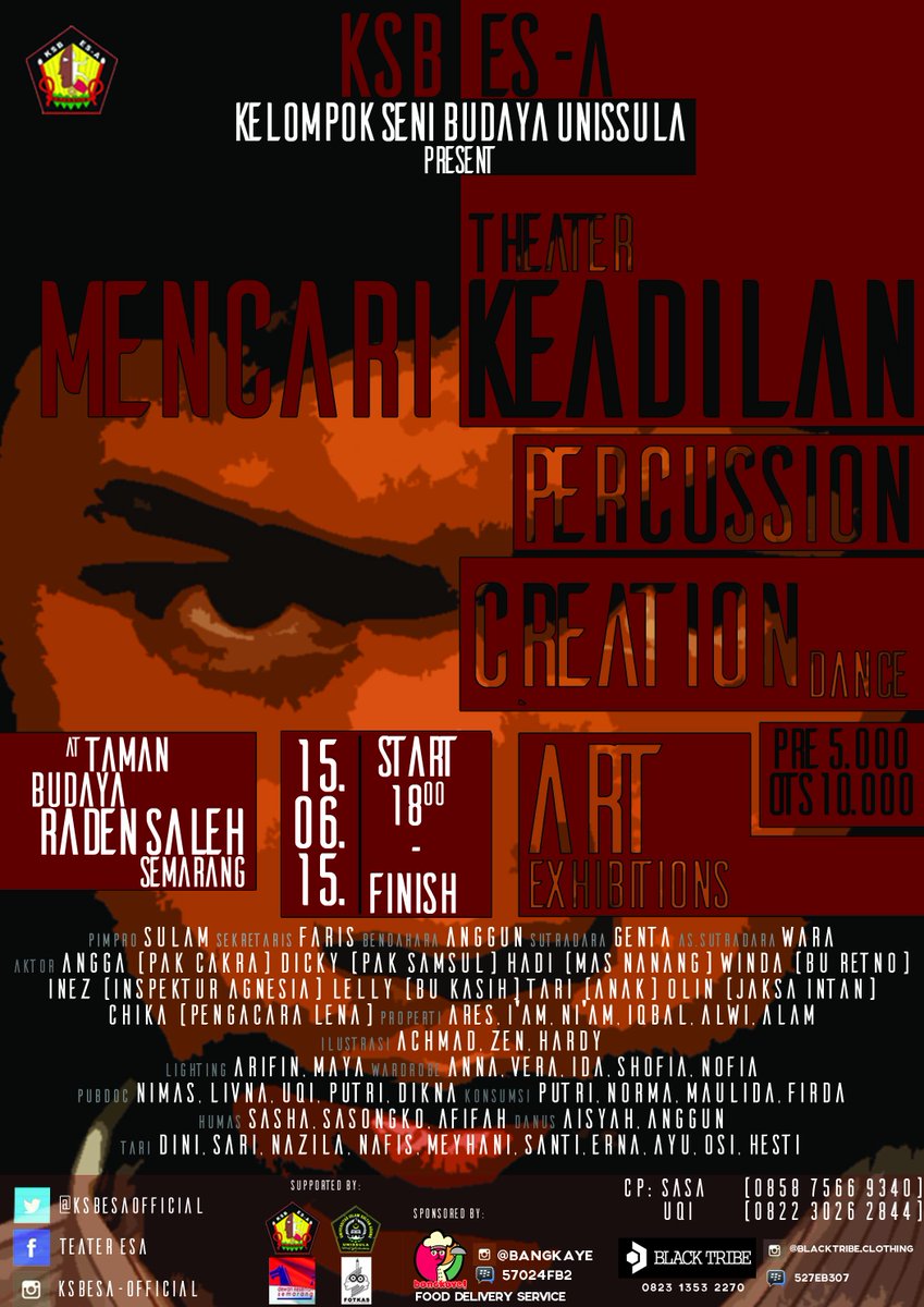 PENTAS BULAN PURNAMA 2015 "MENCARI KEADILAN" 15 juni 2015 @ TBRS (samping wonderia) cc <a href="/teaterSS/">teater SS_unnes</a> <a href="/teater_gema/">Teater Gema</a>