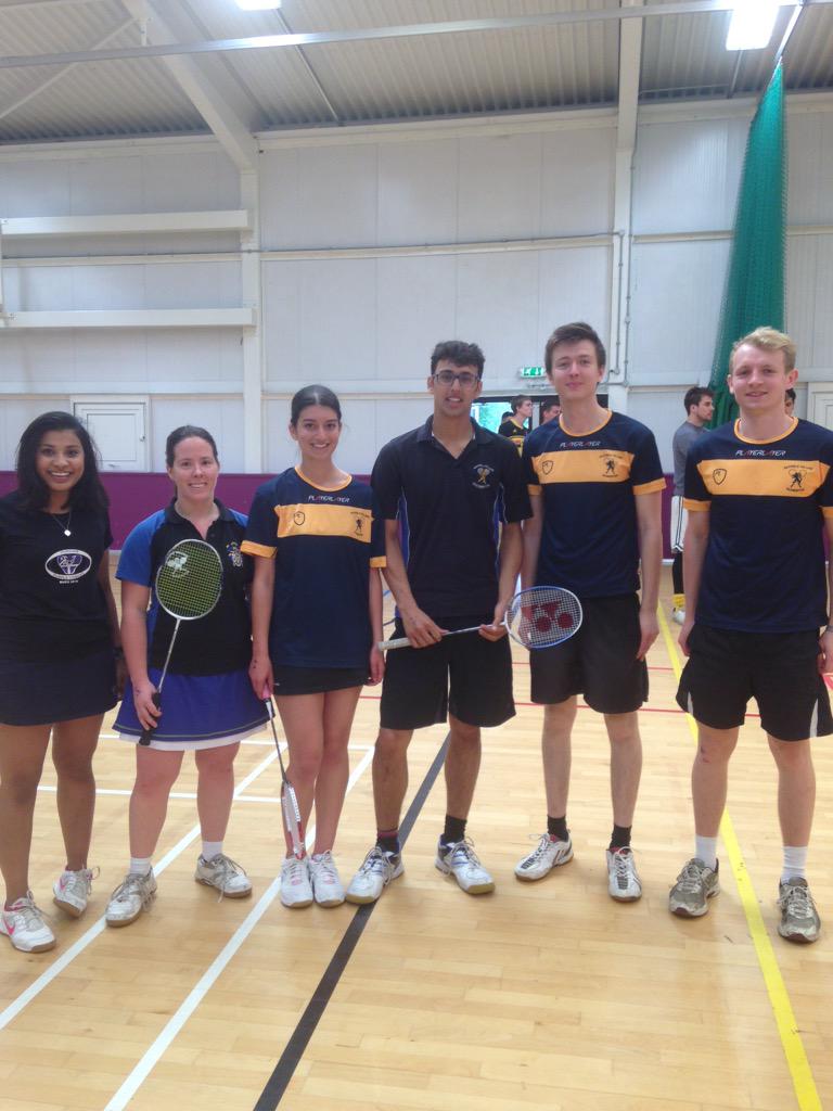Hatfield win badminton #FestivalofSport <a href="/hatfieldjcr/">Hatfield College JCR</a>