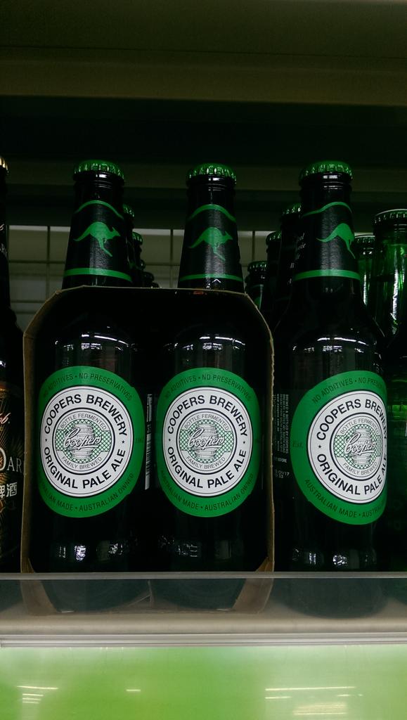AdelaideMade's tweet photo. A selection of the #AdelaideMade products available in my local supermarket in #Taipei. #Adelaide #SouthAustralia http://t.co/vBQdSzkuZH