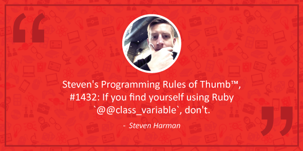 HackerEarth's tweet image. via @stevenharman on #RubyProgramming