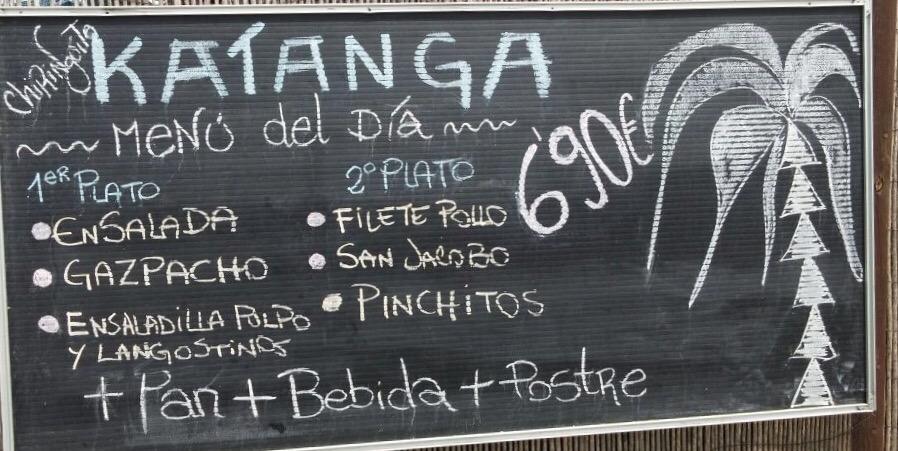 katangacopas's tweet photo. Este es el menú que tenemos para hoy. Disfrútenlo, junto a nuestras maravillosas vistas. 🙆🏽🎏 http://t.co/rESbdhAl9K