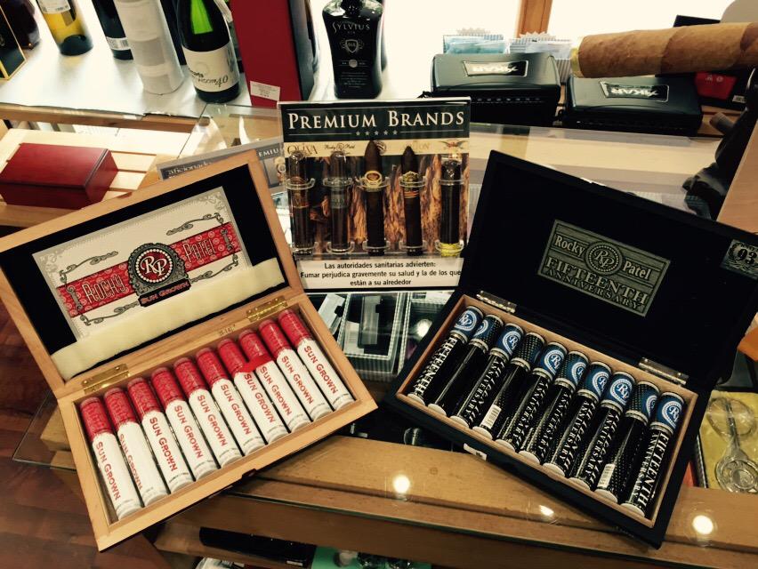 MarceGamezLl's tweet photo. Presentación de los cigarros @RockyPatelCigar en Barcelona, junto con Premium Brands. http://t.co/ZMA9Uog4C7