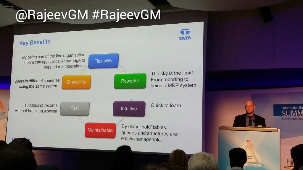 rajeevgm's tweet photo. .@TataCompanies' @Tatasteelltd receives @infobldrs #IB40 Customer Distinction Award at #IBSummit #London http://t.co/RcZEeFG9dT