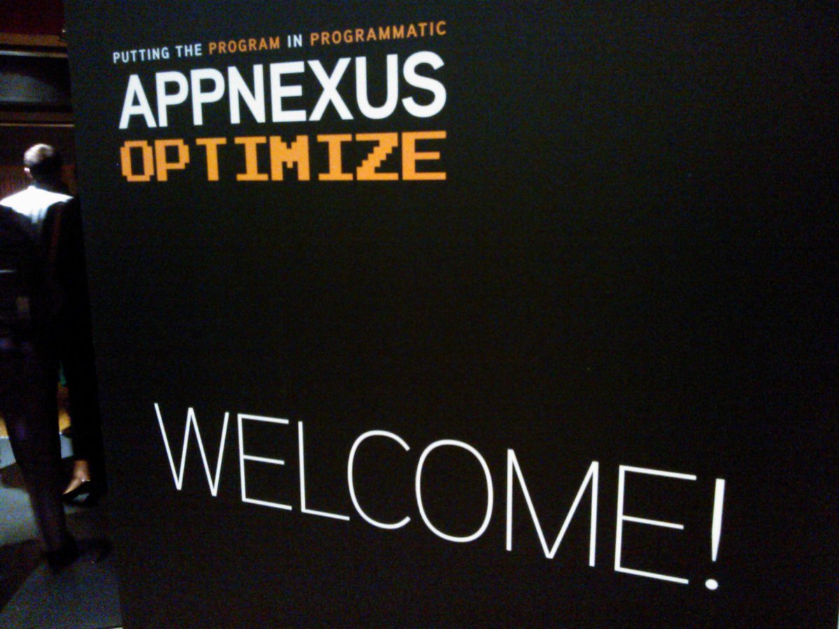 FrancescoBoano's tweet photo. Pronti a discutere le novità di programmatic e algoritmi! #appnexussummit @TurboAdv http://t.co/9EFfZjQllH