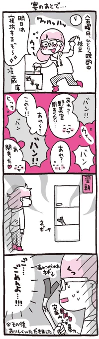 プレイバック☆『しくじりヤマコ』 第10話「宴のあと」ヤマコは一人宴が大好きです#4コマ 