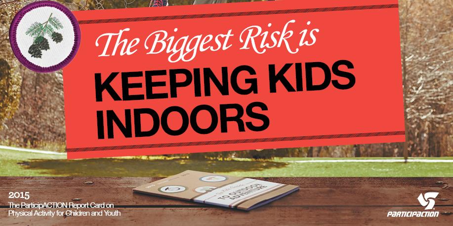 ParticipACTION's tweet image. ParticipACTION pops the bubble wrap on outdoor and risky #activeplay! Read the 2015 report participactionreportcard.com