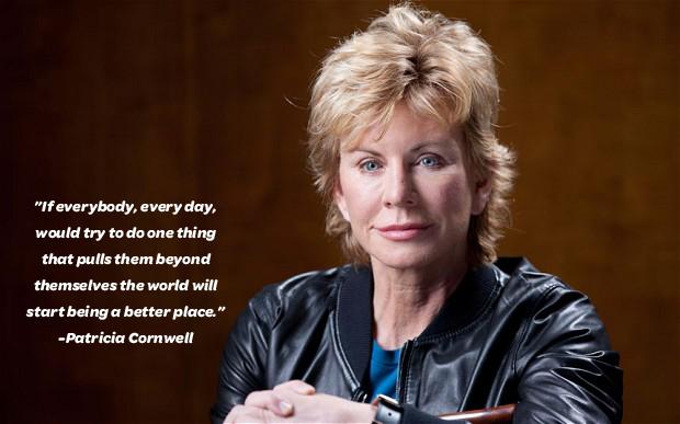 Happy Birthday to writer Patricia Cornwell. 