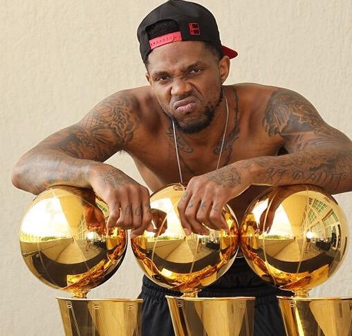 Hoy cumple 35 años el tres veces campeón de la NBA Udonis Haslem. Fiel a South Beach. Happy BDay 