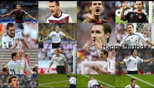 Happy Birthday Miroslav Klose   