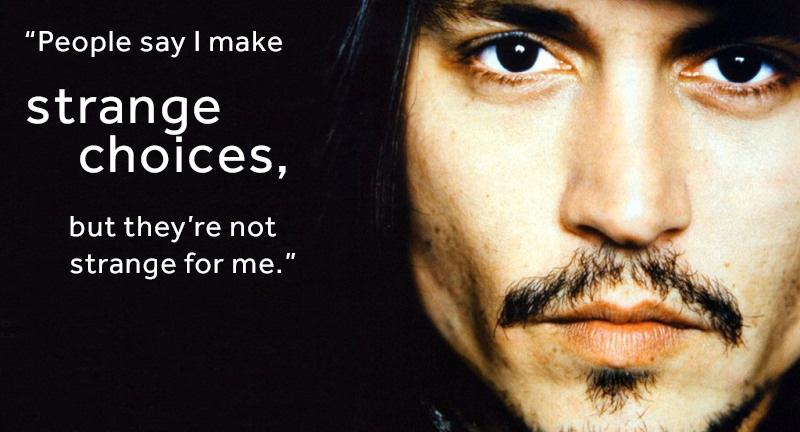 Happy birthday, Johnny Depp! Today we reminisce on your post-cool self:  