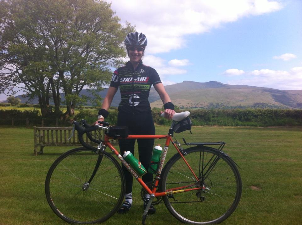 Not quite the Rockies but the Brecon Beacons made a good #bike ride out! Recognise the kit <a href="/Pam_Alexander/">Pam Alexander</a>?