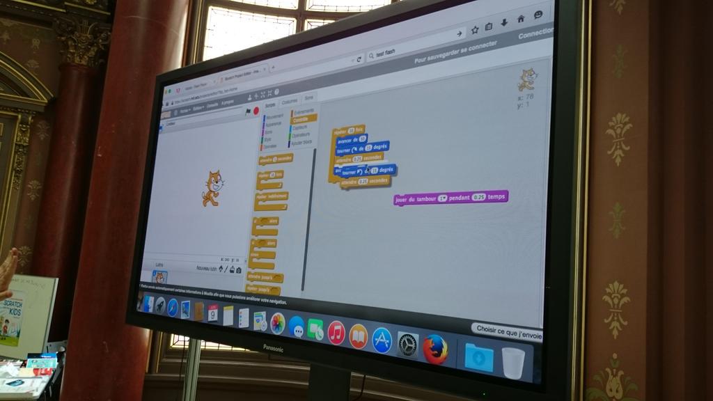 JeremyHeleine's tweet image. Démo de Scratch #code4juniors