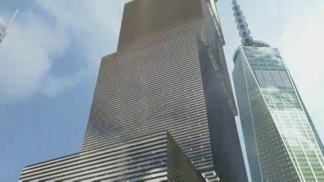 NY1's tweet image. New renderings show what #2WTC will look like once it's built: ny1ne.ws/78qmPY