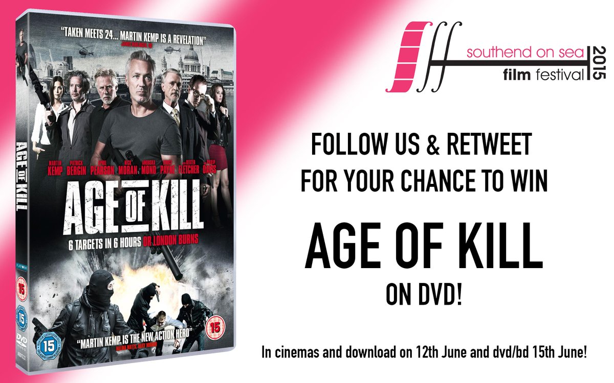 sthendfilmfest's tweet image. #Win a copy of AGE OF KILL! 
Retweet &amp;amp; follow for your chance to win! #Competition closes Monday June 15th @ 8pm.