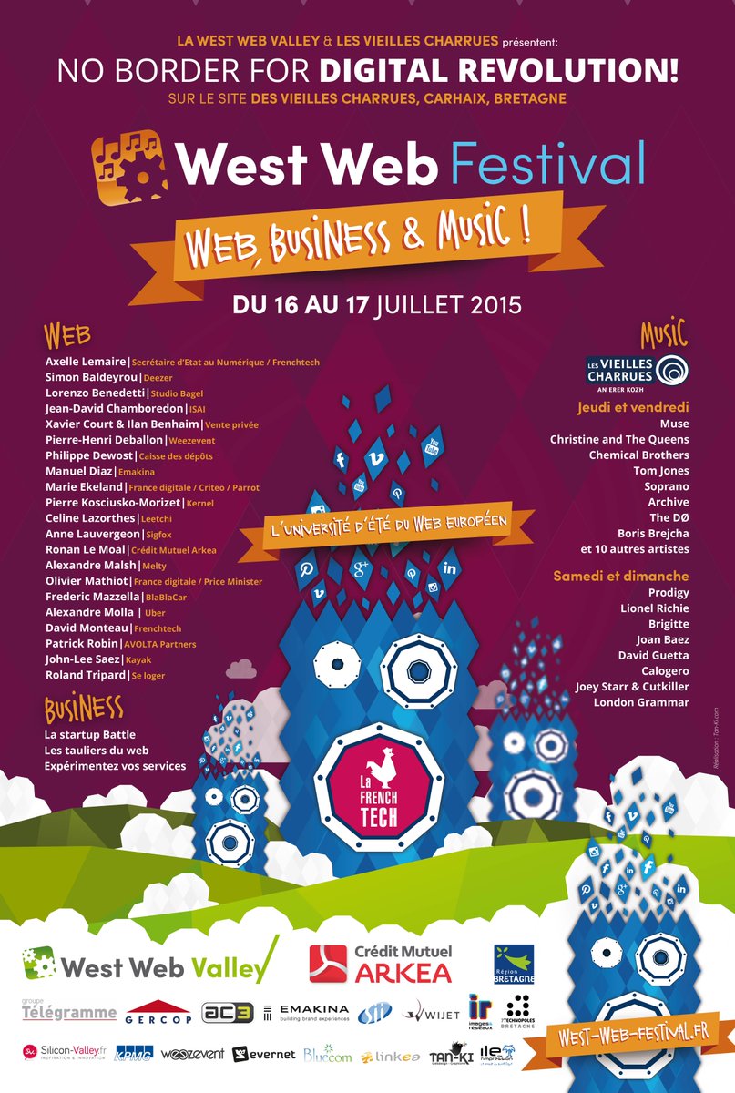 Xplorevc's tweet image. @UberFR sera présent au #westwebfestival ! #americanapp #bigdevelopment #alexandremolla