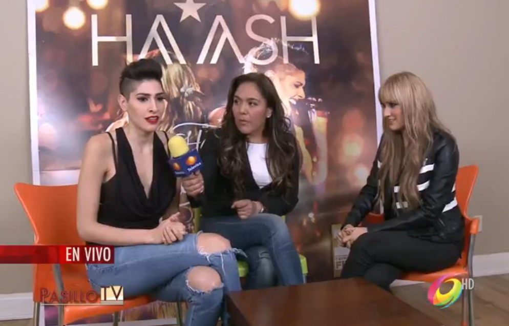 TelevisaTVmx's tweet photo. ¡@haashoficial aclara la polémica que se generó con @belindapop en #PasilloTV! http://t.co/NAYQfVBpM0 http://t.co/7jHfgHEJWl