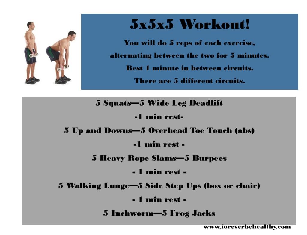 foreverbhealthy's tweet photo. 5x5x5 Workout http://t.co/n6s2gUDXKm http://t.co/Pv1VFu23Uh