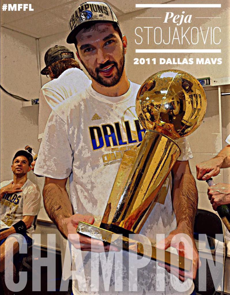  \" Happy Birthday to 2011 Dallas Mavericks Champion Peja Stojakovic!! 