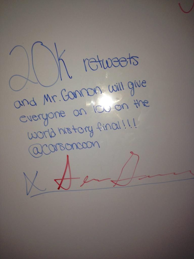 CarsonCoon's tweet image. Is 20k retweets possible😂