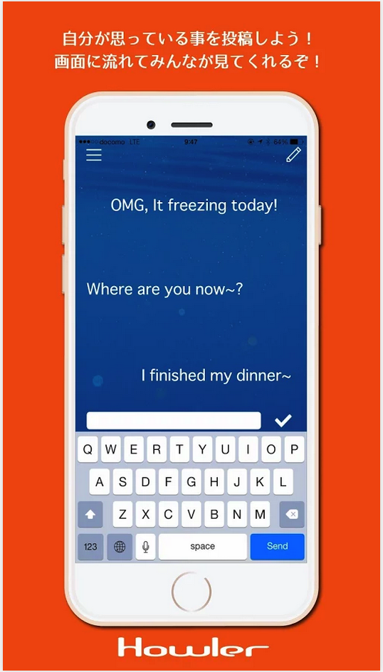 androidappsrevw's tweet photo. Howler Gives You A New Way to Chat http://t.co/Mg4wvwM2gh #Chat #SocialApp http://t.co/7KIIktZnxu