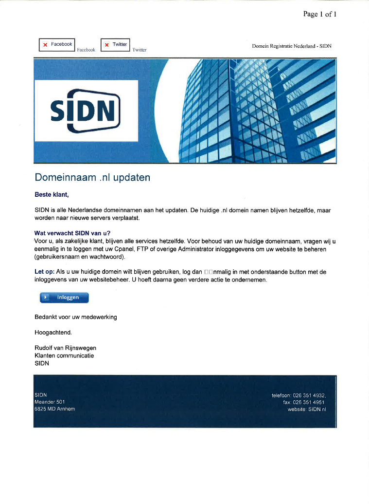 SIDN tweet media